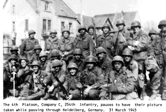 Soldiers from C/254th Infantry