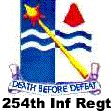 254th Infantry Regimental Crest