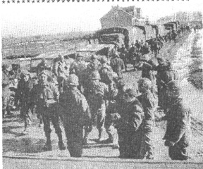 363rd Med Bn on the Road from Marseilles, Feb 45