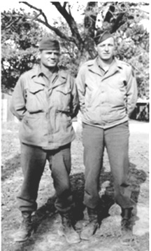 John Vitello and buddy G/254th