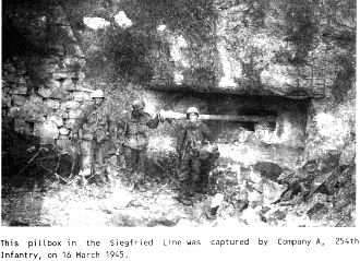 Siegfried Line bunker