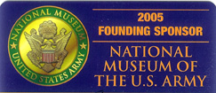 Membership card National Museum of the US Army