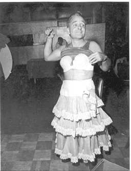 Sweet Sue getting ready for 1985 production of Carmen