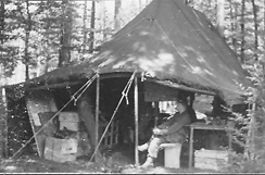 1st Bn 254th Inf on Bivouac