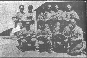 Members of the 63rd Division Band at Camp Van Dorn, MS