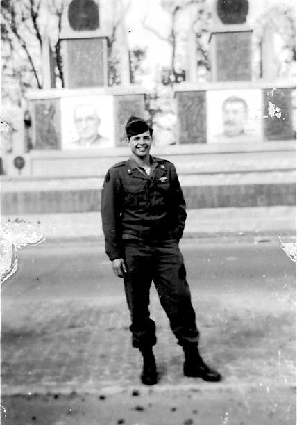 Pfc Goldberg, 253 Inf Regt in Berlin - Carmen Soldier show