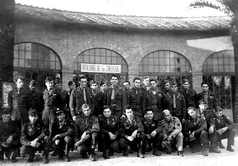 Cast of the soldier show Carmen in Rome, Italy- Dec 1945