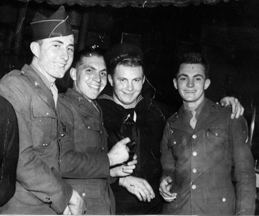 63d soldiers and others in New York City- Nov 44