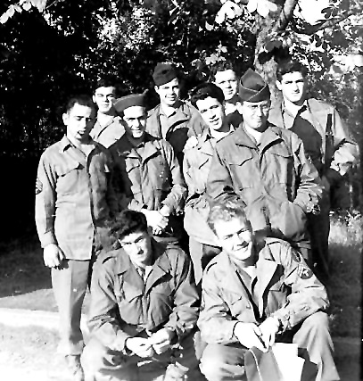 Cast of soldier show Carmen- 1945 Germany