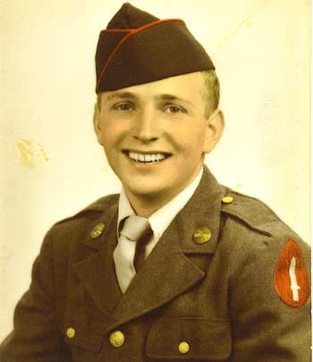 Pfc Frank Galuszka, Hq 1st Bn 254th Inf Cp Van Dorn, MS 1943