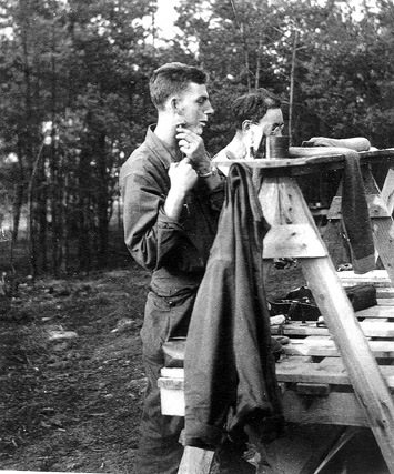 Sgt Joseph Hardee, G Co 255th Infantry Regt Germany 1945