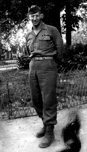 Zacur, B Btry 863d FA Bn, Germany 1945