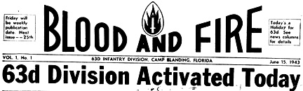 First Issue of the Blood and Fire