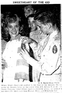 Dinah Shore, Cp Van Dorn, MS 1943
