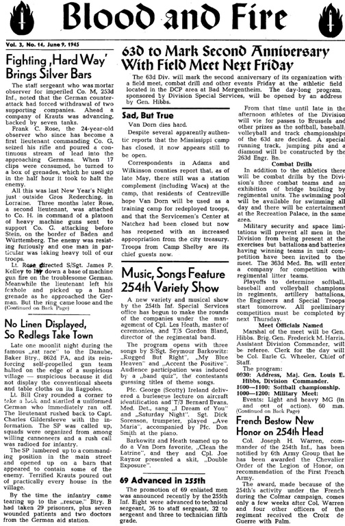 Blood and Fire 9 Jun 45