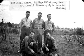 Soldiers living at Sanford Manor, Centreville, MS 1943