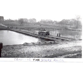 Crossing the Sarre River