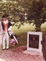 Cahill at Valley Forge Memorial