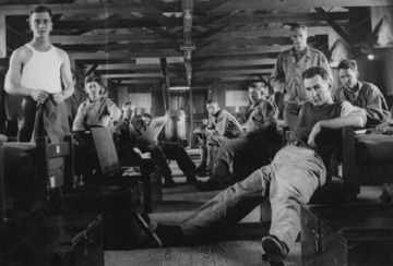 Med Det 254th in barracks