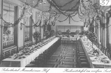 Mannheim Hotel dinning room