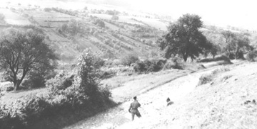 254th Soldiers exploring countryside 