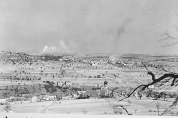 Approaching another German town