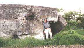 Bunker leading into Jebsheim, France