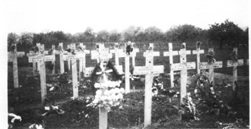 Temporary cemetery for dead of Battle of Jebsheim