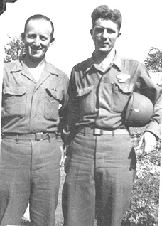 ist Sgt Coyne and Lt Kerins 255th Inf