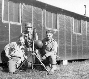 Mortar Crew H/253rd Infantry at Camp Van Dorn