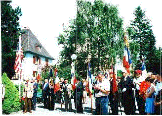 Massed Colors at 7 Jun 97 Ceremony