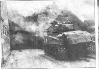 Infantry Tank team in action