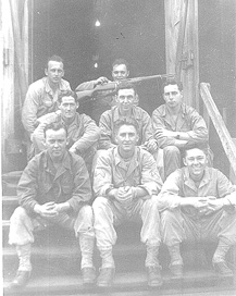 Soldiers G/253d Infantry Cp Van Dorn MS 1944