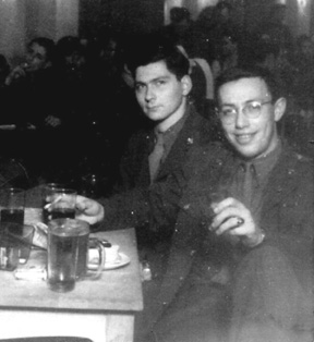 Pfc Harry Stopek, (Med Det 253d Inf Regt veteran) in Berlin 1946