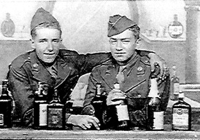 Mathews and Neice- I 253d Inf Regt NY City 1944