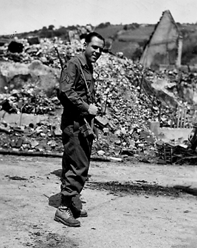 Flaig, C Co 254th Inf Regt Niederstetten Germany Jun 45