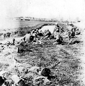 A Company 254th Infantry Regiment along the Saar River?