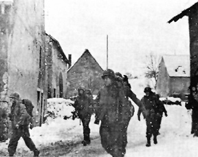 255th Inf troops in Achen, France