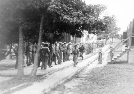 Soldiers M/255th Inf Regt Cp Van Dorn, MS 1944