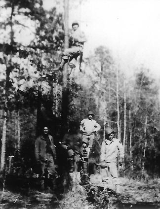 Wire Section, Hq 1st Bn 255th Inf Regt- Cp Van Dorn, MS