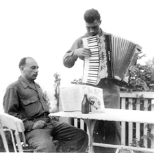 Hq 1st Bn 255th Inf Regt, Bad Wimpfen Germany-1945