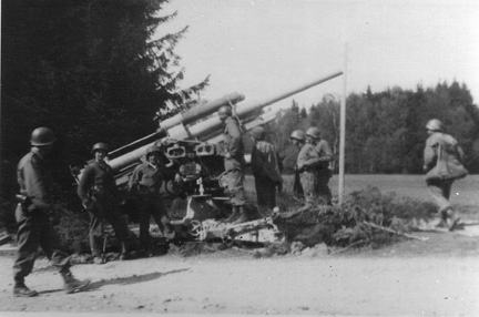 Antitank Co 255th Infantry Regiment in Germany 1945