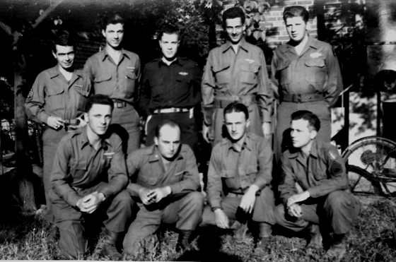 Lt Smith and others 255th Inf Regt Germany 1945