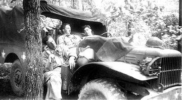 B Co 363d Med Bn Cp Van Dorn, MS 1944