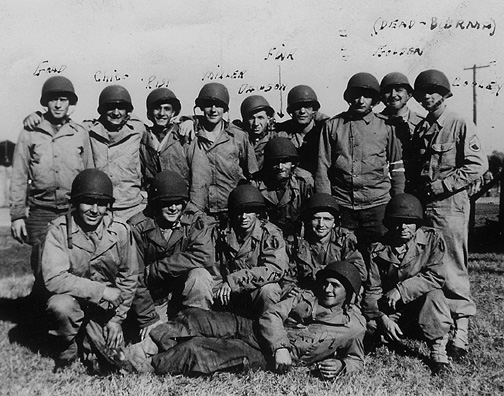 B Co 363d Med Bn Cp Van Dorn, MS 1944
