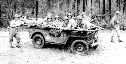B Co 363d Med Bn, Cp Van Dorn, MS 1944