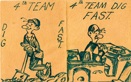 Construction Team 4, 563d Sig Co souvenir