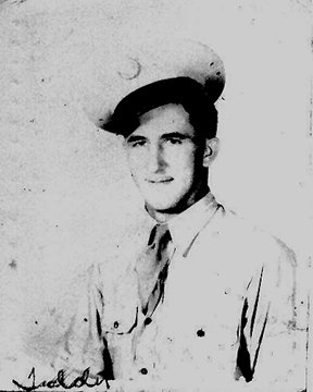 Pfc Theodore Gnias, 63d Recon Troop 1944