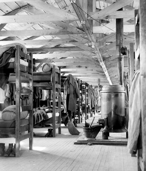 Barracks B/718th FA Bn Cp Van Dorn, MS 1944