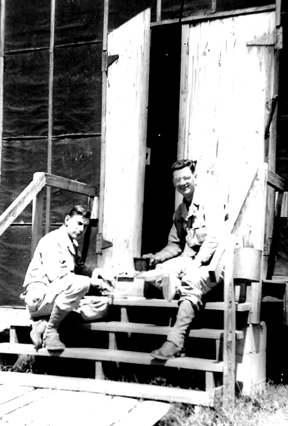 Members B/718th FA Bn Cp Van Dorn, MS 1944